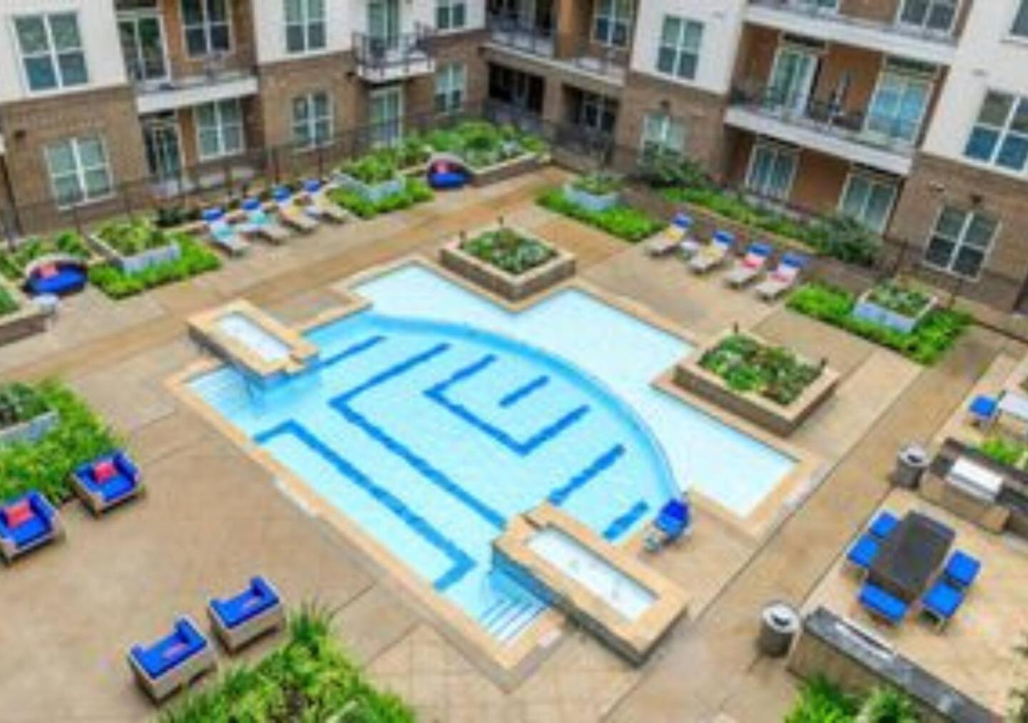 Elite Downtown Poolside Oasis Apartamento Houston